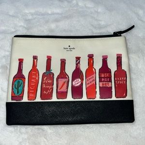 Novelty Kate Spade Hot Sauce pouch